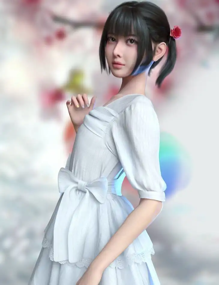Vo Xiao Bei Young HD for Genesis 9_DAZ3DDL