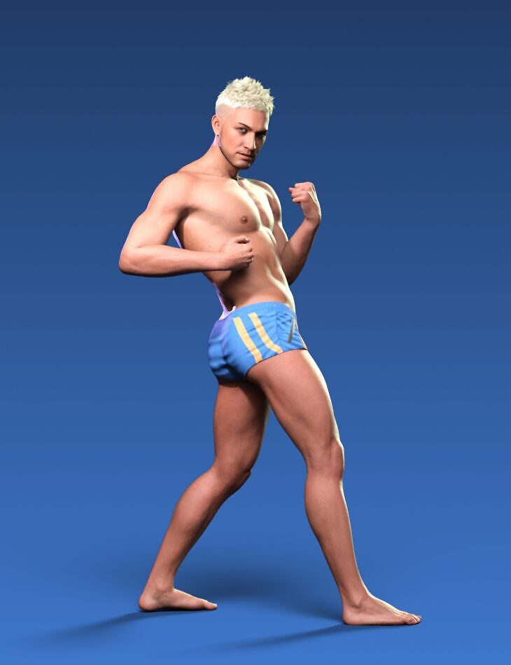 Whatta Man! Poses for Genesis 9 and 8 Male_DAZ3D下载站
