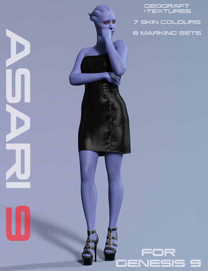 Asari 9 for Genesis 9_DAZ3DDL