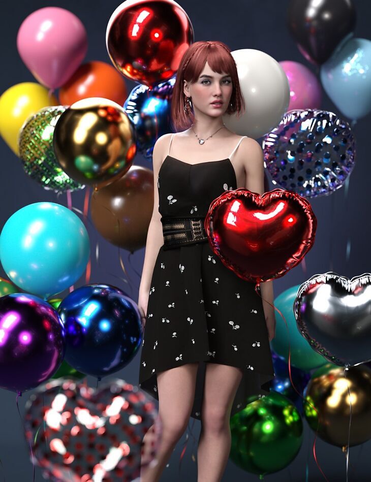 CGI Deco Balloons_DAZ3DDL