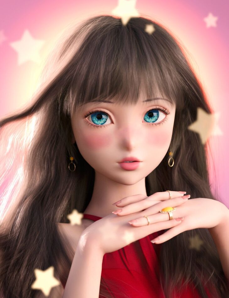 CHB Ruby and Expressions for Genesis 9_DAZ3D下载站