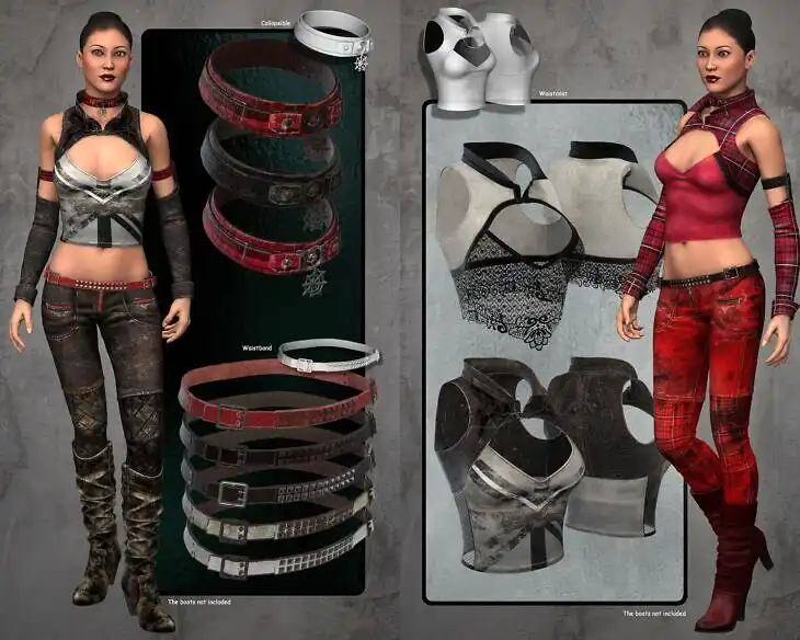Clothing Assembly 1 for V4_DAZ3DDL
