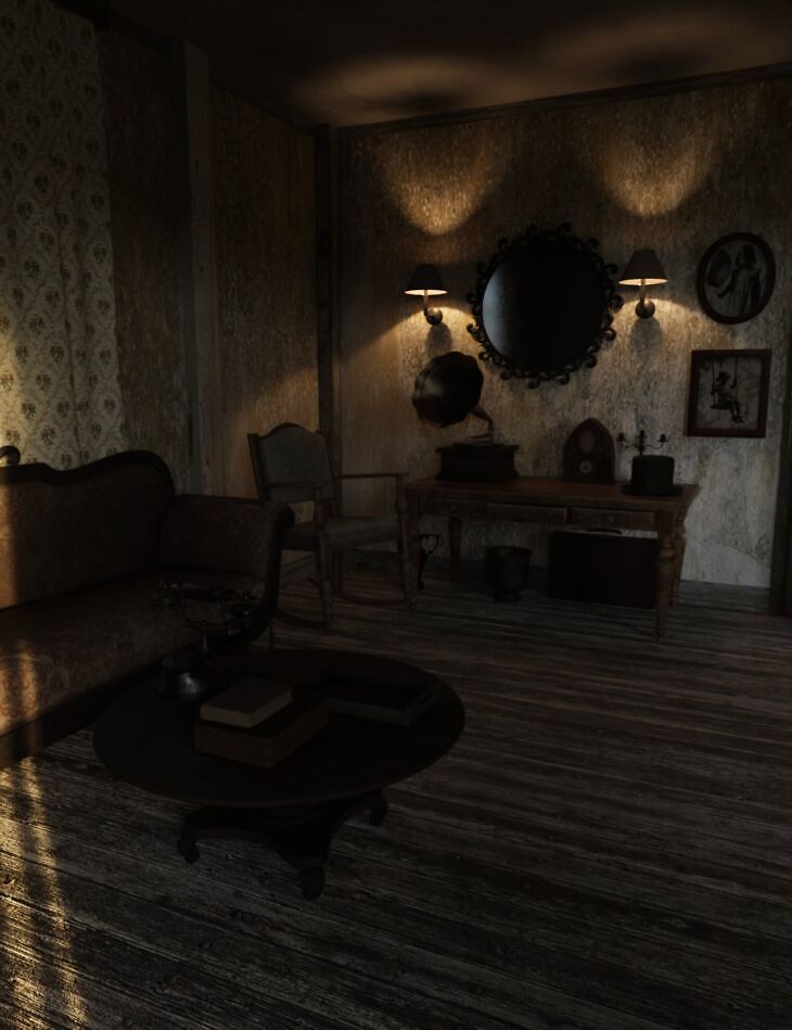 FG Haunted House Props_DAZ3D下载站