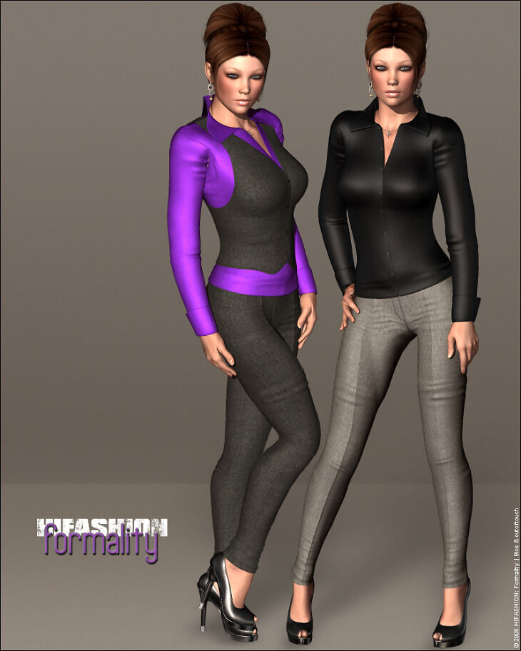 HIGHFASHION: Formality for V4_DAZ3DDL