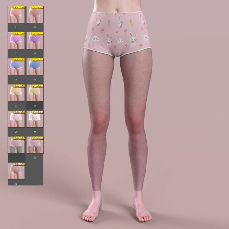 HX Shorts 3 for G8 G8.1 and G9_DAZ3DDL