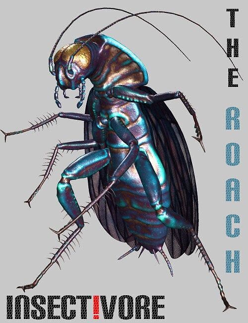 Insect-I-Vore The Roach_DAZ3DDL