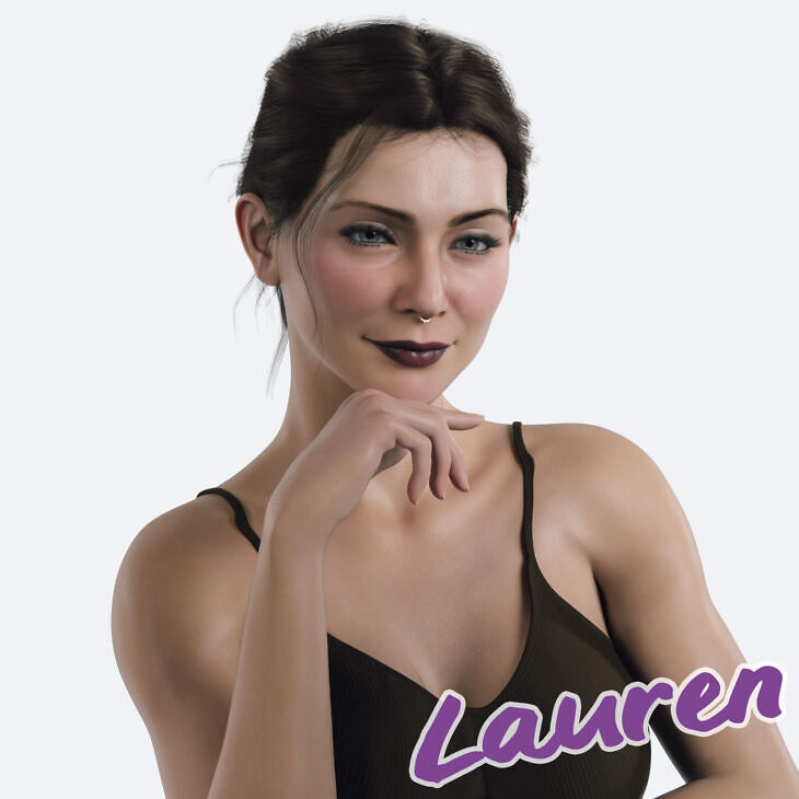 Lauren Character Morph for Genesis 8 Female_DAZ3D下载站