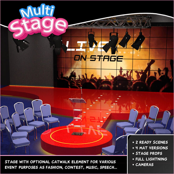 Multi Stage for DAZ_DAZ3DDL