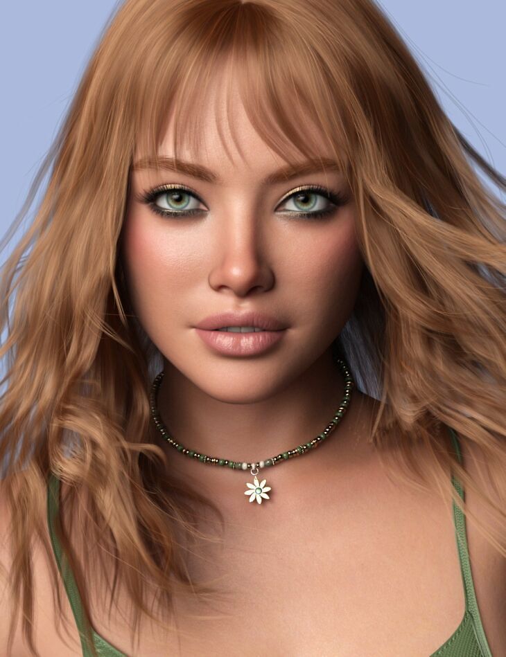 P3D Pippa HD for Genesis 9_DAZ3D下载站