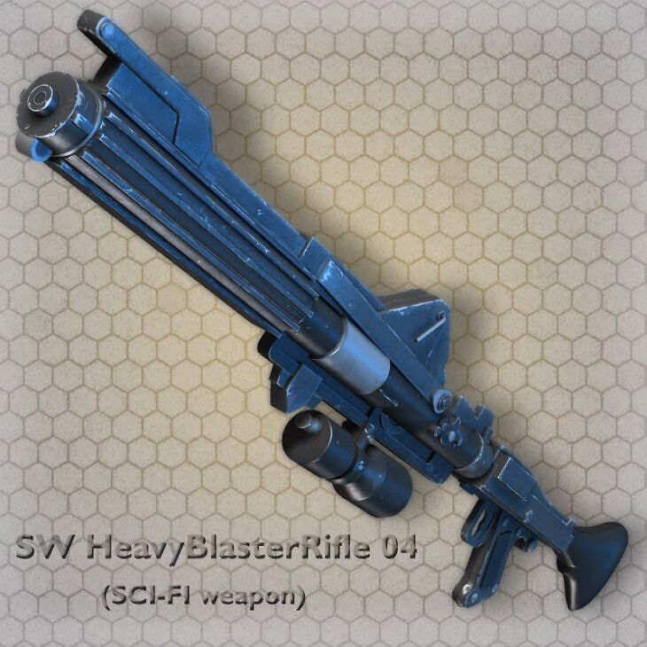 SW HeavyBlasterRifle 04_DAZ3D下载站