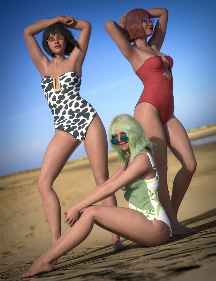 Sammy’s Summer Fun Bundle_DAZ3DDL