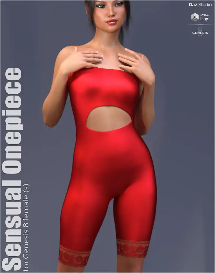 Sensual Onepiece_DAZ3D下载站