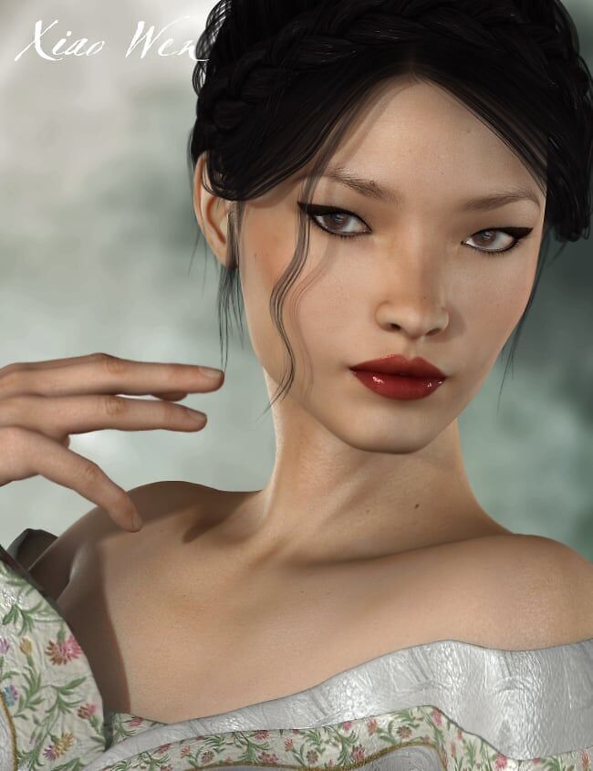 Xiao Wen for V5_DAZ3D下载站