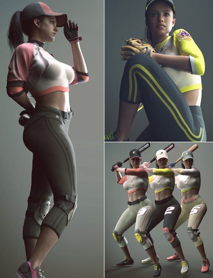 dForce Heavy Hitter Bundle_DAZ3D下载站