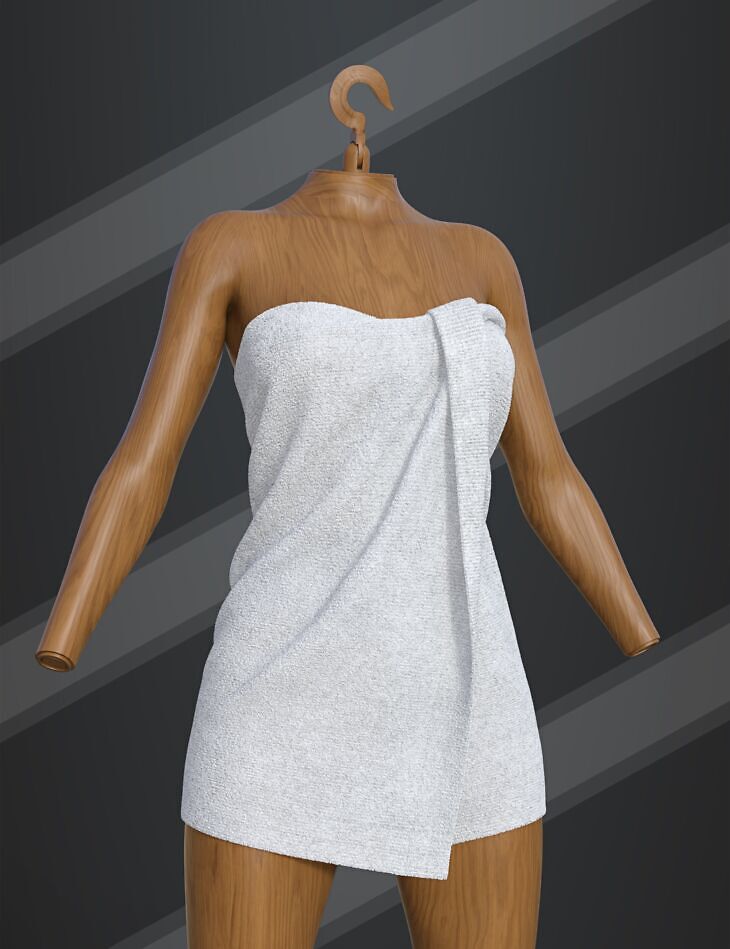 dForce SU Towels for Genesis 9, 8.1, and 8 Female_DAZ3DDL