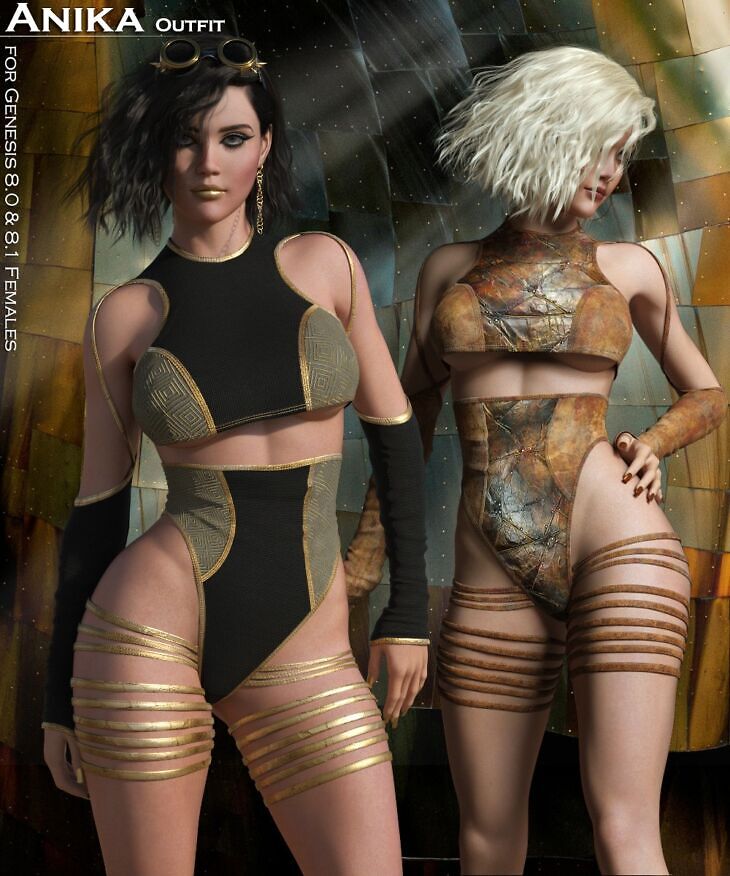 Anika for G8/8.1 Females_DAZ3DDL