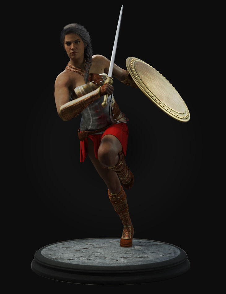 Assassins Creed Odyssey Kassandra Daz G8F_DAZ3DDL