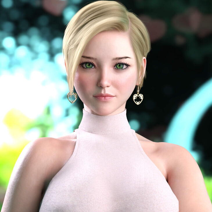 Chun Mi for Genesis 9_DAZ3D下载站