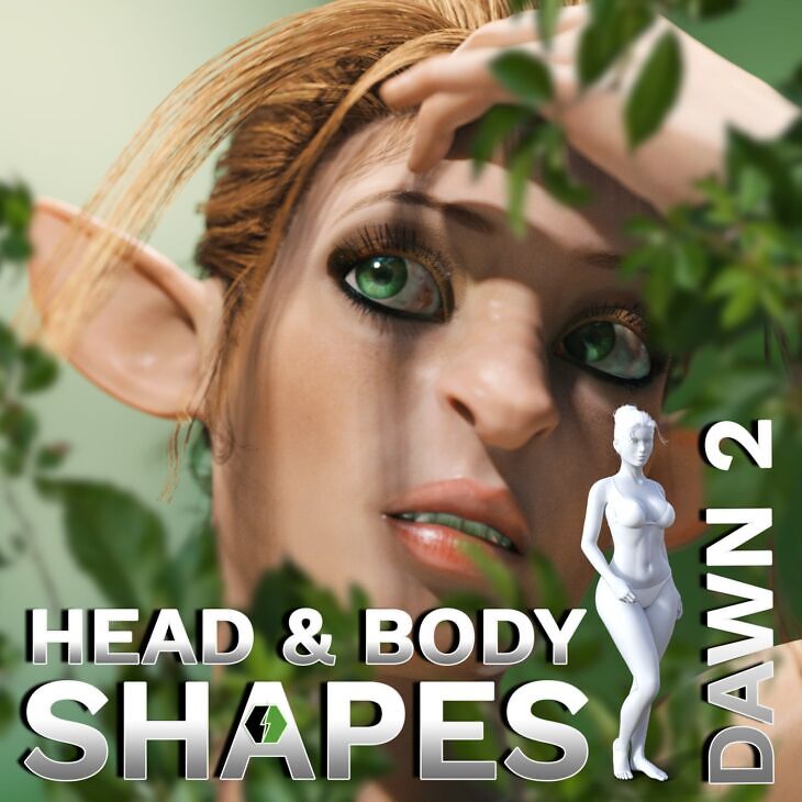 Dawn 2 Head & Body Shapes_DAZ3D下载站