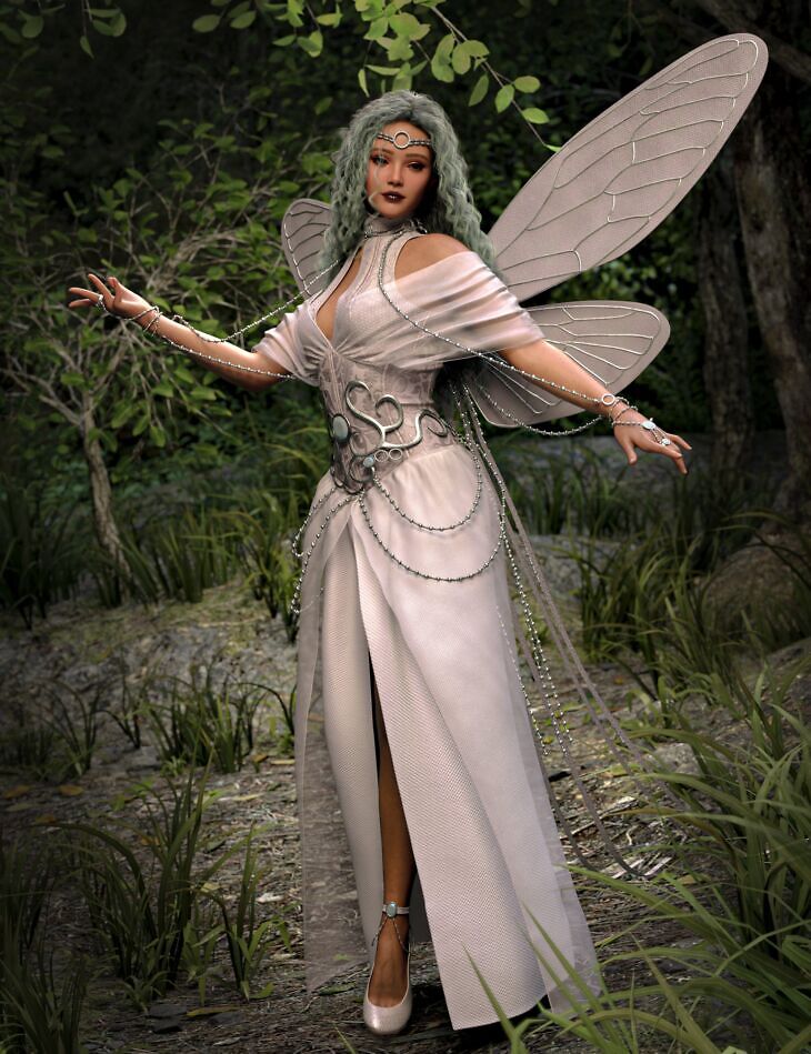 Fairy Queen HD Bundle for Genesis 9_DAZ3D下载站