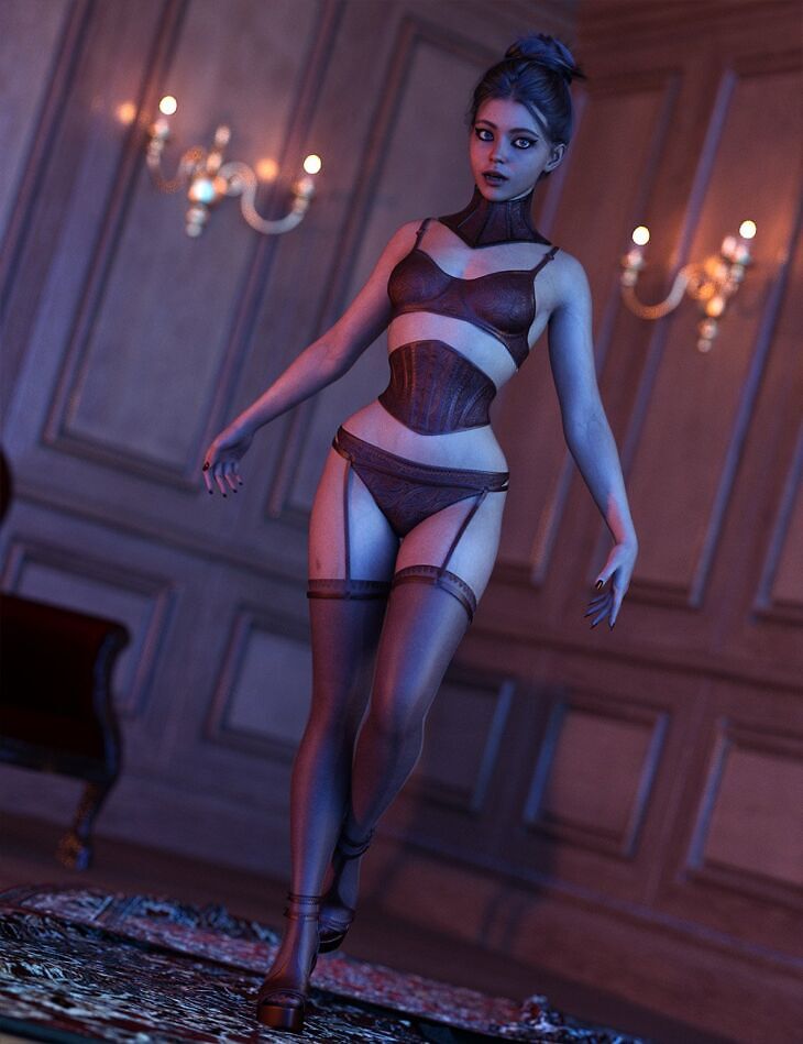 Lil Nuffin Outfit for Genesis 9_DAZ3D下载站