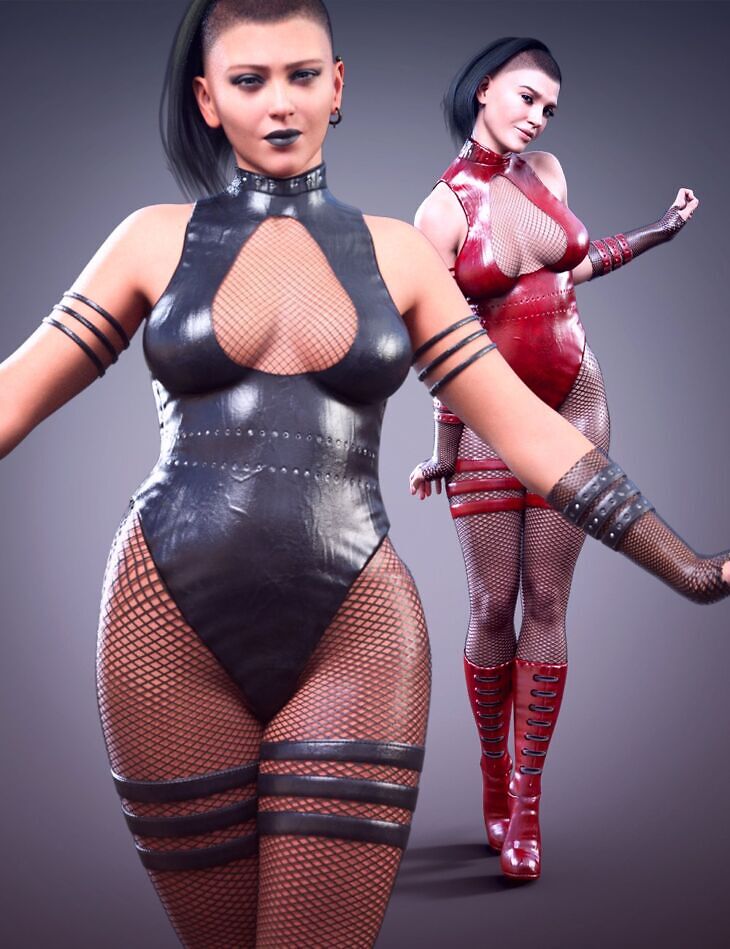 M3D Sexy Outfit for Genesis 9_DAZ3D下载站