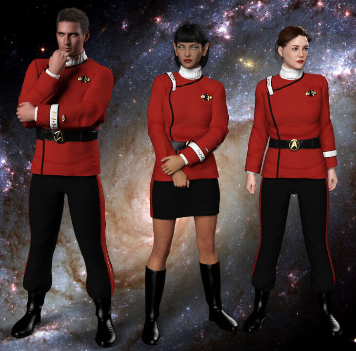 ST TWOK Command Uniform For G8_DAZ3DDL