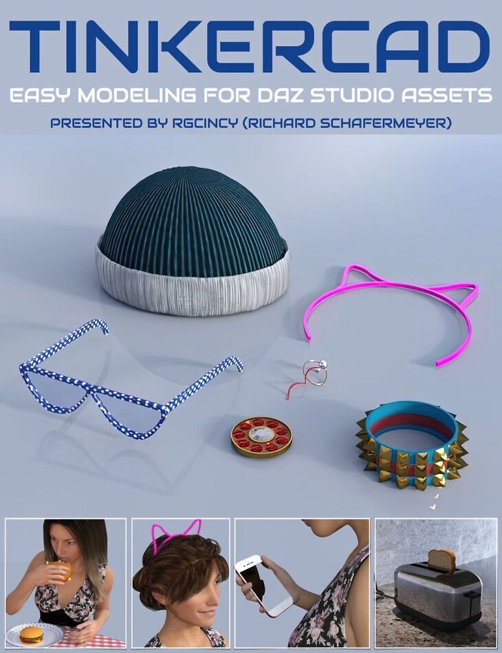 Tinkercad – Easy Modeling to Create DAZ Studio Assets_DAZ3D下载站