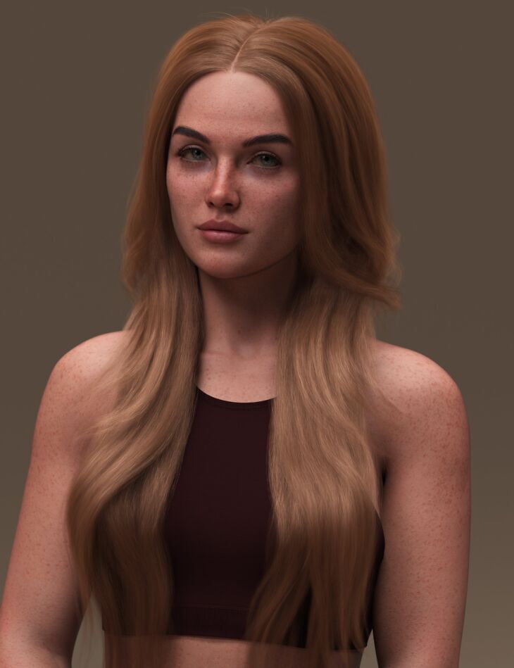 Very Long Layered Style Hair for Genesis 9_DAZ3DDL