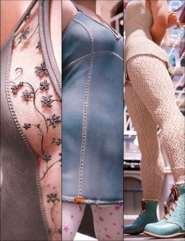 Weekend Styles for City Vibes and City Vibes Variations_DAZ3DDL
