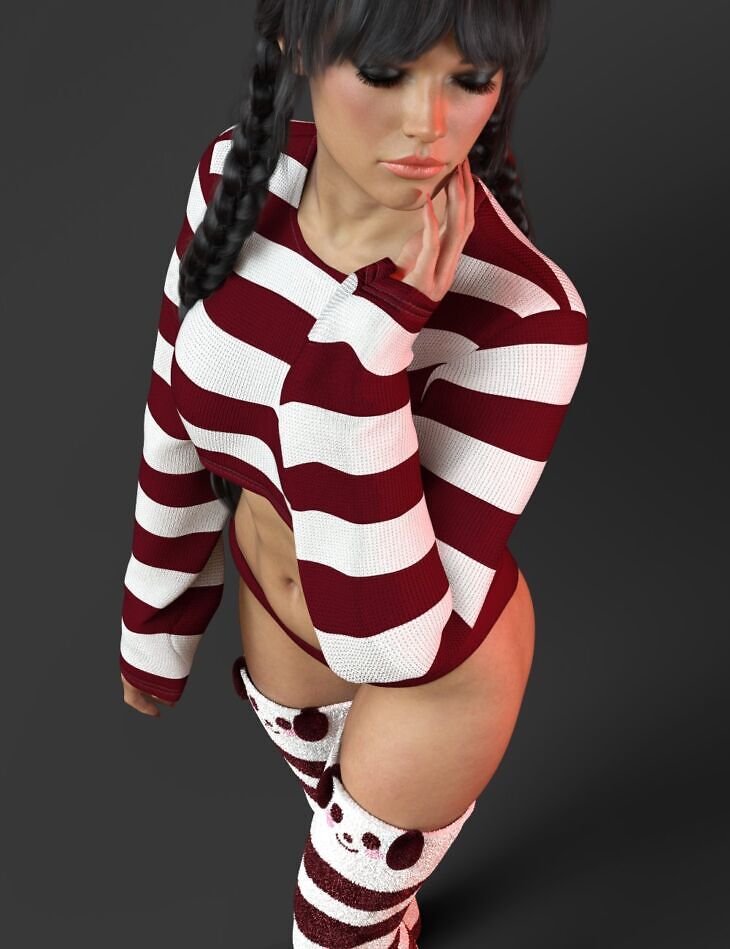 X-Fashion Comfy Set for Genesis 9_DAZ3D下载站