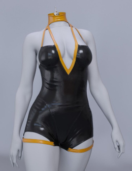 适用于 Genesis 9 的 dForce 高视觉连体衣 - dForce High Vision Bodysuit for Genesis 9_DAZ3D下载站