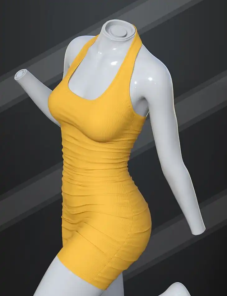 dForce SU Halter Dress for Genesis 9, 8.1, and 8 Female_DAZ3DDL