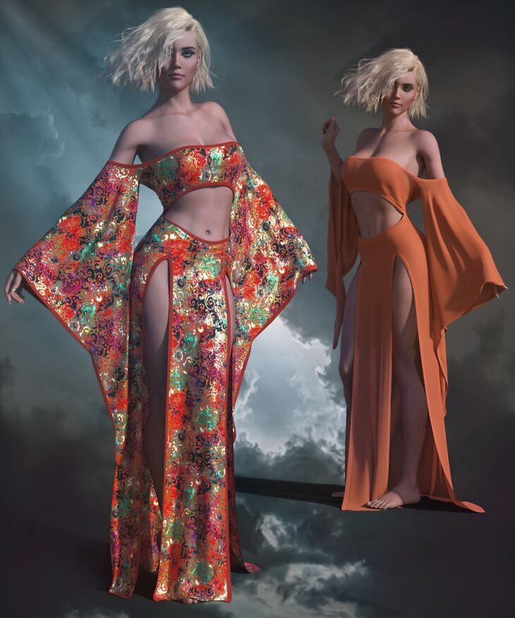 Cecilia Gown for G8/G8.1 Females_DAZ3DDL