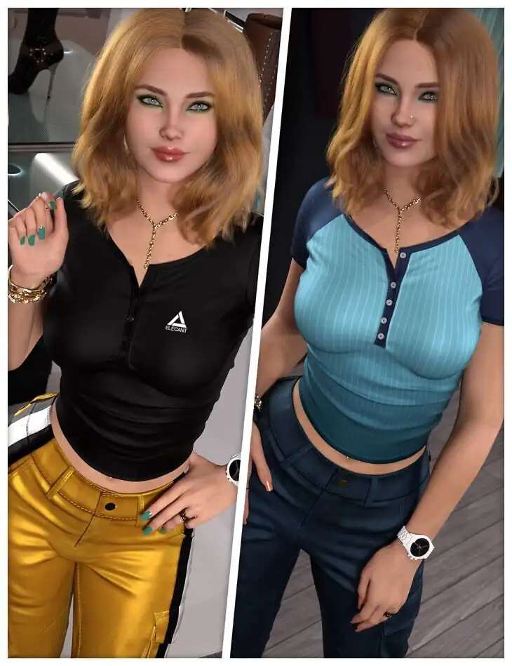 Elegant Textures for dForce SU Stylish Workwear_DAZ3DDL