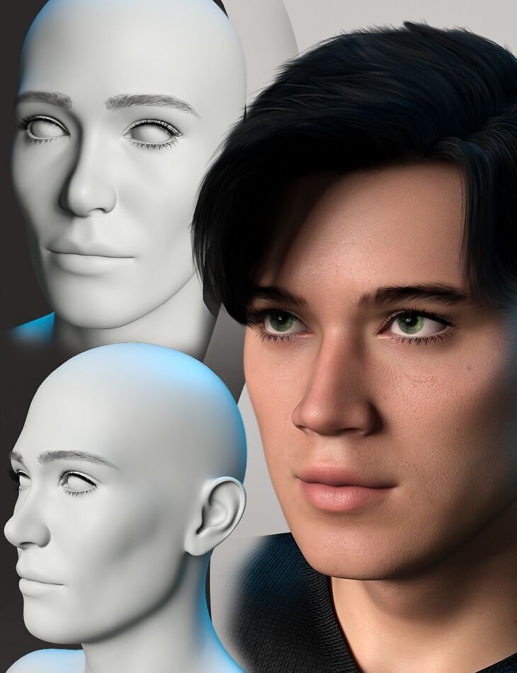 Face Off for Genesis 9 Masculine_DAZ3D下载站