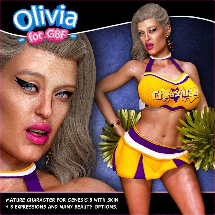 Olivia for G8F_DAZ3DDL