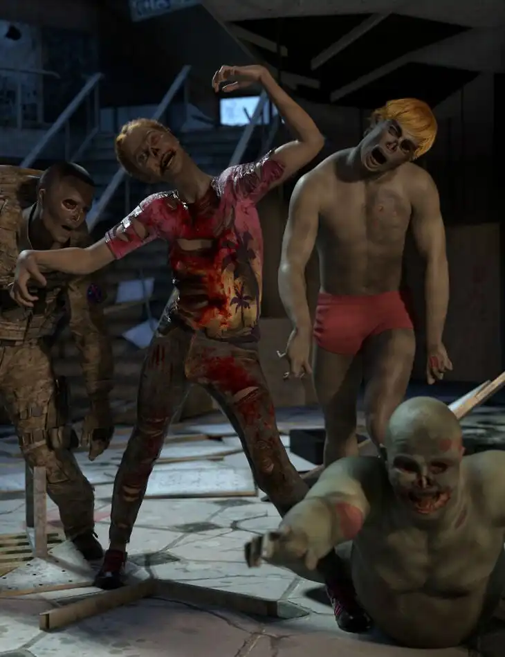 Oso Zombie for Genesis 9_DAZ3DDL