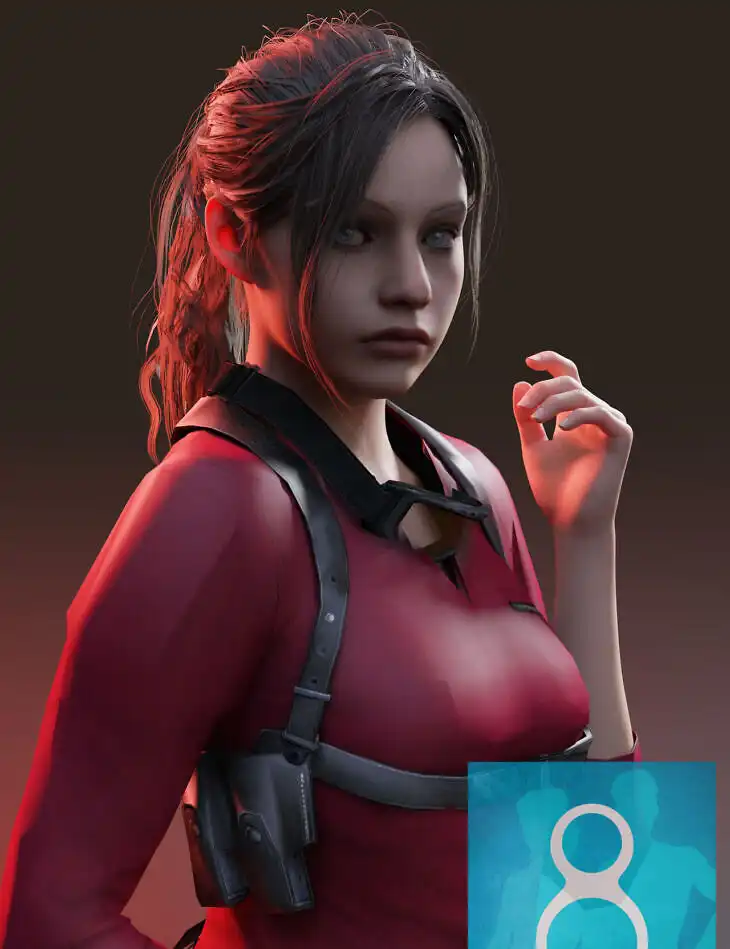 RE Claire Redfield for G8F_DAZ3D下载站