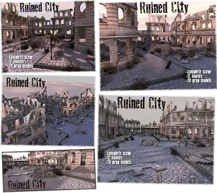 Ruined City_DAZ3DDL