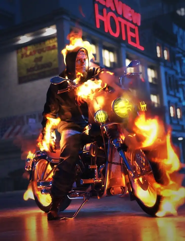 VDB Hell Rider_DAZ3DDL