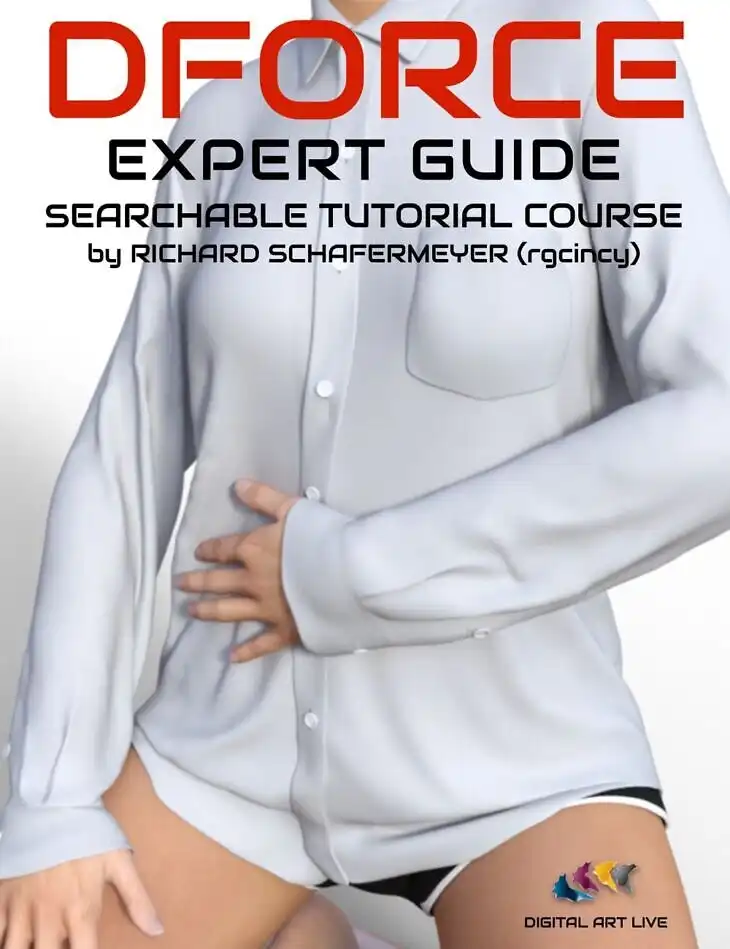 dForce Expert Guide : Tutorial Course_DAZ3D下载站