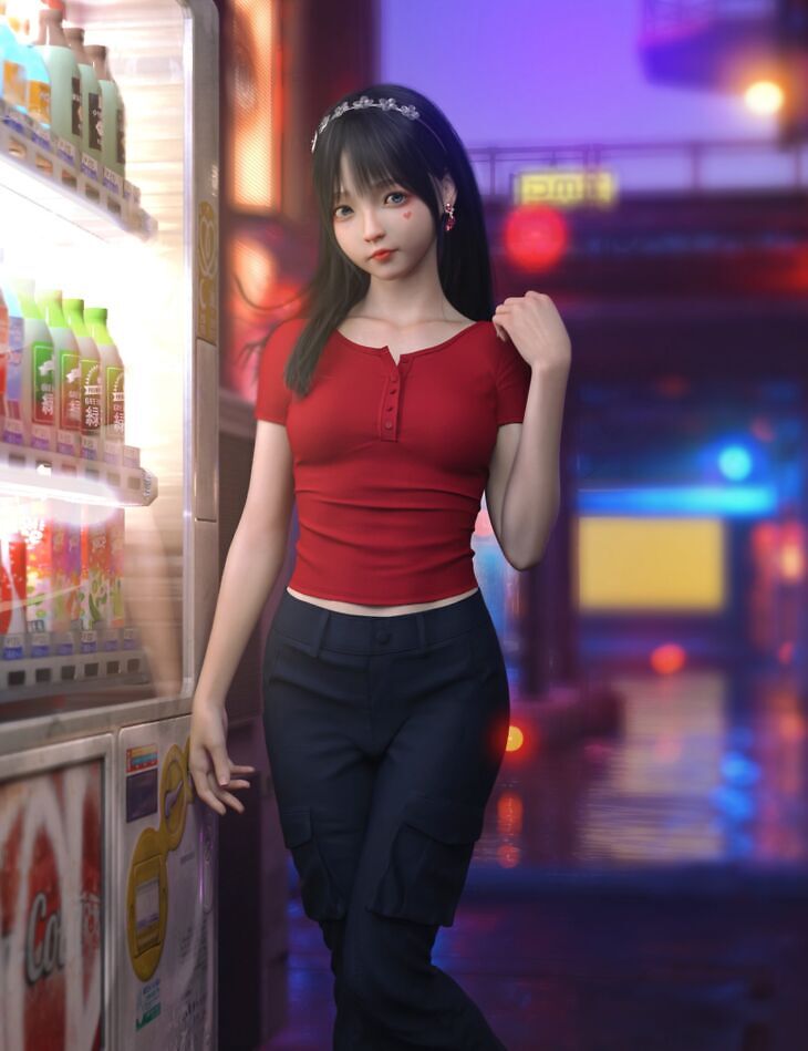 dForce SU Stylish Workwear for Genesis 9, 8.1, and 8 Female_DAZ3D下载站