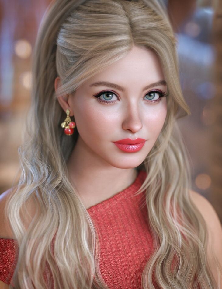 Addy Evie and Expressions for Genesis 9_DAZ3D下载站