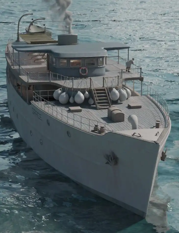 DS Grace Yacht_DAZ3D下载站