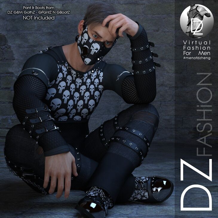 DZ G8M GothZ 2 – GTopZ N GMaskZ_DAZ3DDL