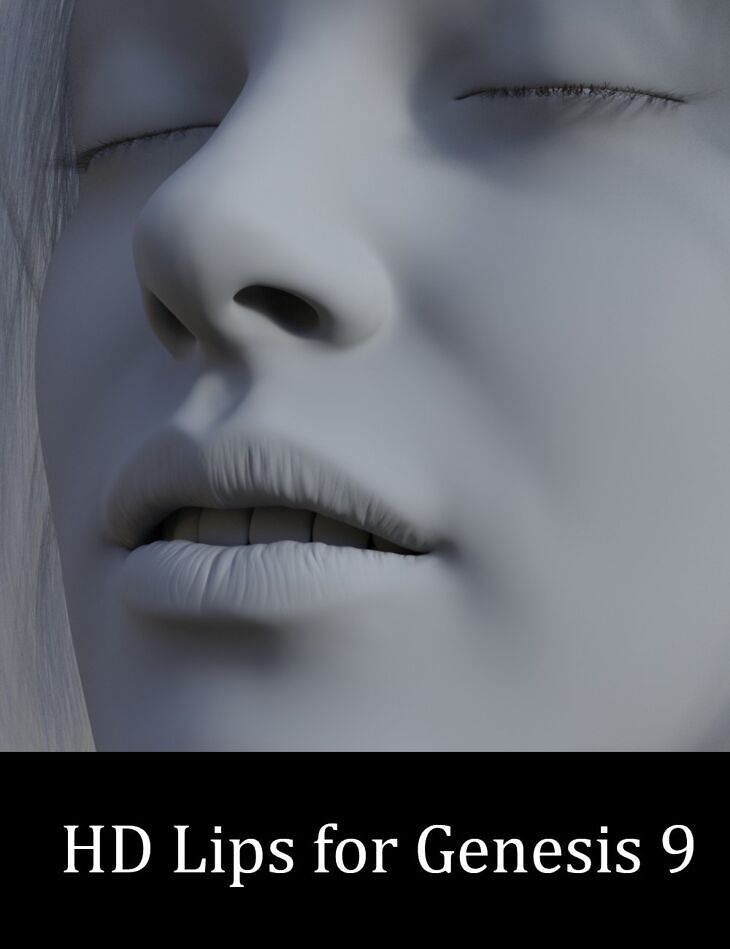 HD Lips for Genesis 9_DAZ3DDL