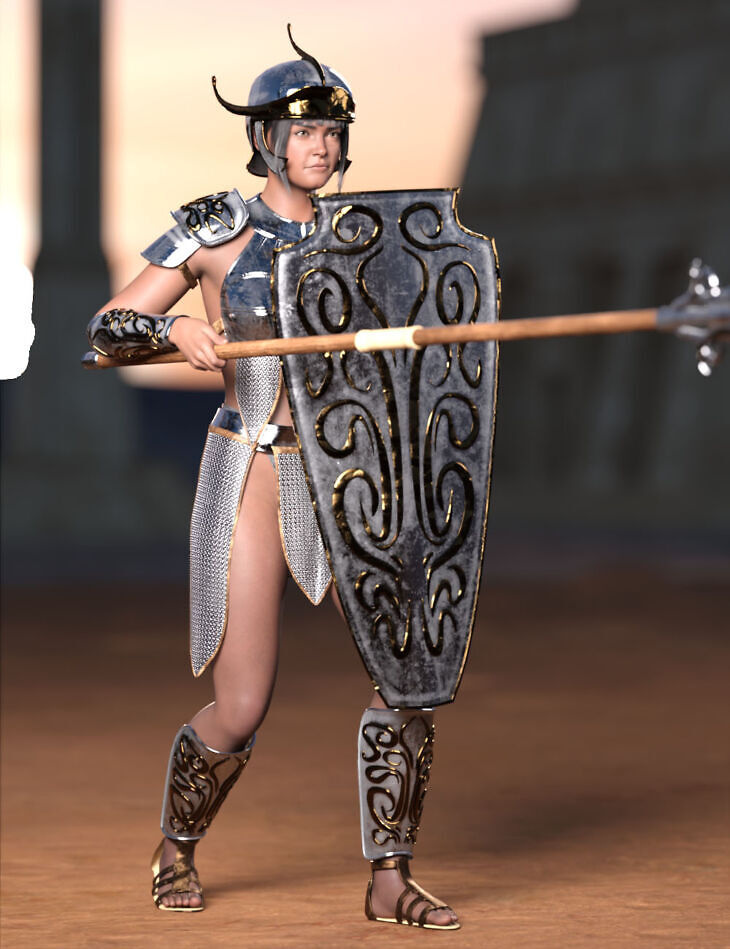 Maidens of Mars – Warrior dForce Outfit for Genesis 9 and 8 Female_DAZ3DDL