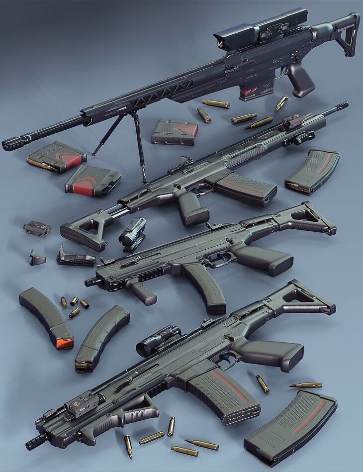 Multi-Caliber Weapon System_DAZ3DDL