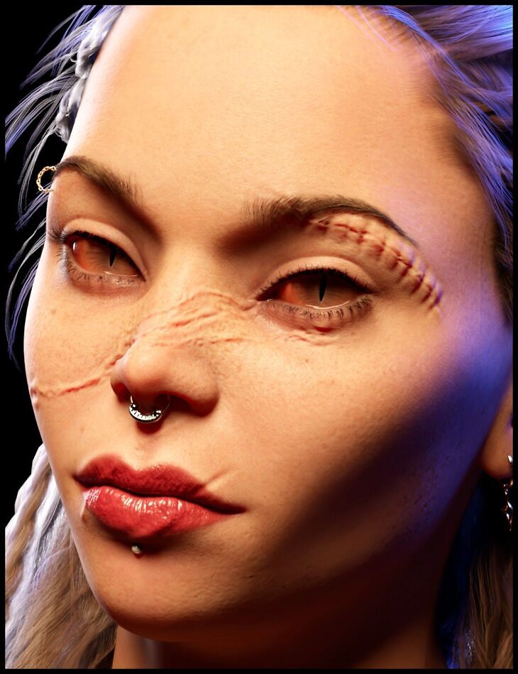 ND Skin and Scars Details HD Shapes for Genesis 9_DAZ3DDL